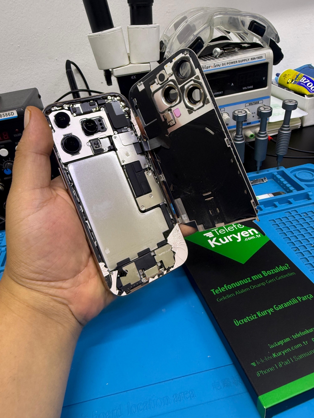 Antalya iPhone 15 Pro Max Batarya Değişimi 